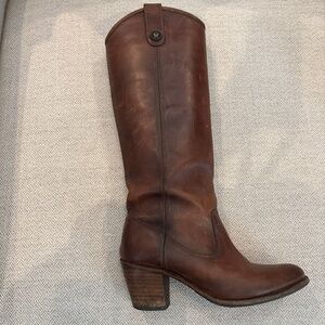 Frye and Co. Jackie Button Leather Boots